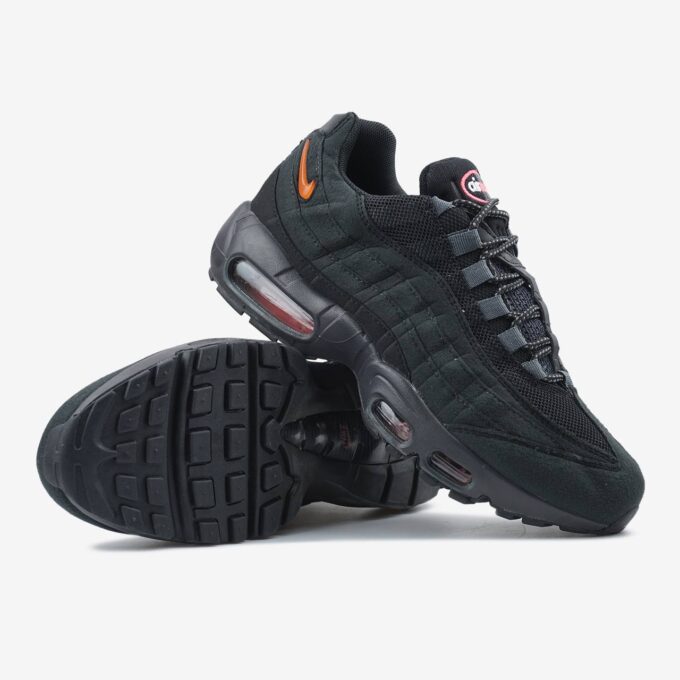 Nike Air Max 95 Black Orange Red - Зображення 4