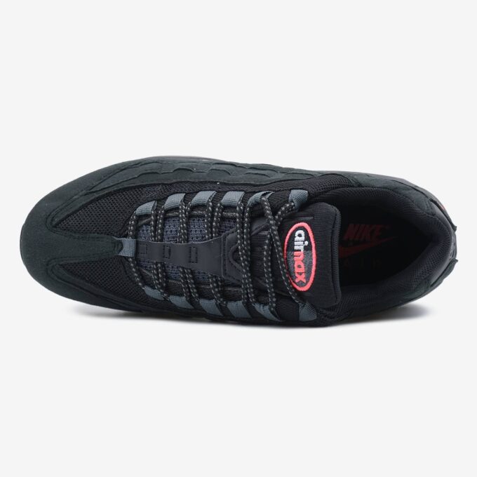 Nike Air Max 95 Black Orange Red - Зображення 6