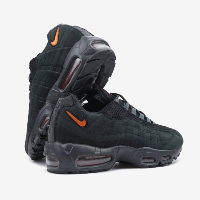 Nike Air Max 95 Black Orange Red - Зображення 5