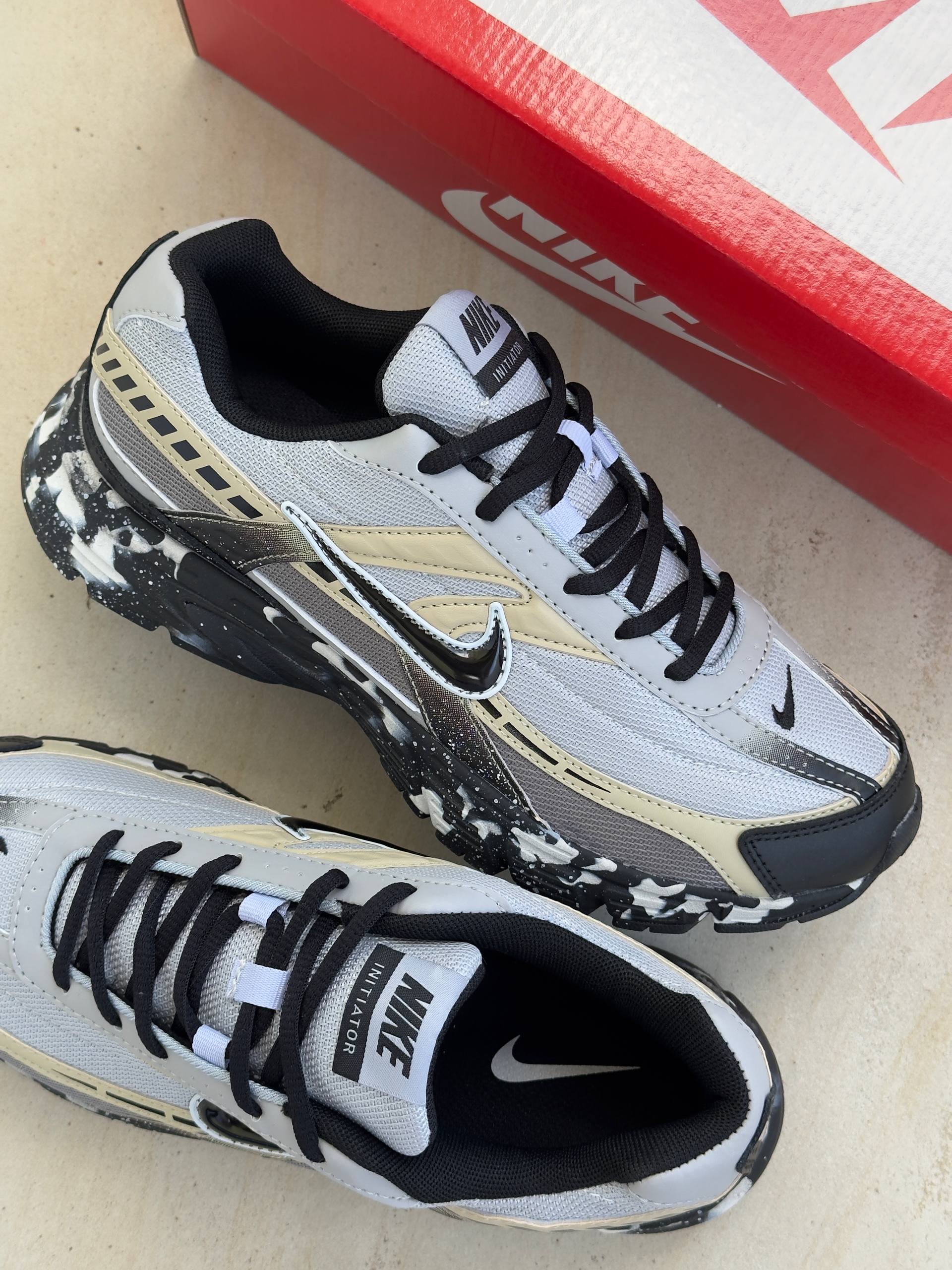 Nike Initiator Custom Grey Black - Зображення 2