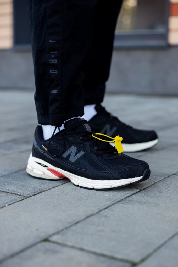 New Balance 740 Cordura Black White Red - Зображення 2
