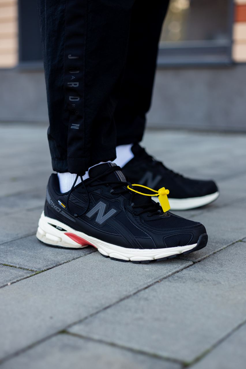 New Balance 740 Cordura Black White Red - Зображення 2