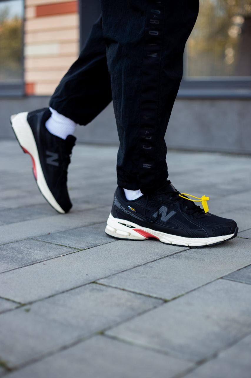 New Balance 740 Cordura Black White Red