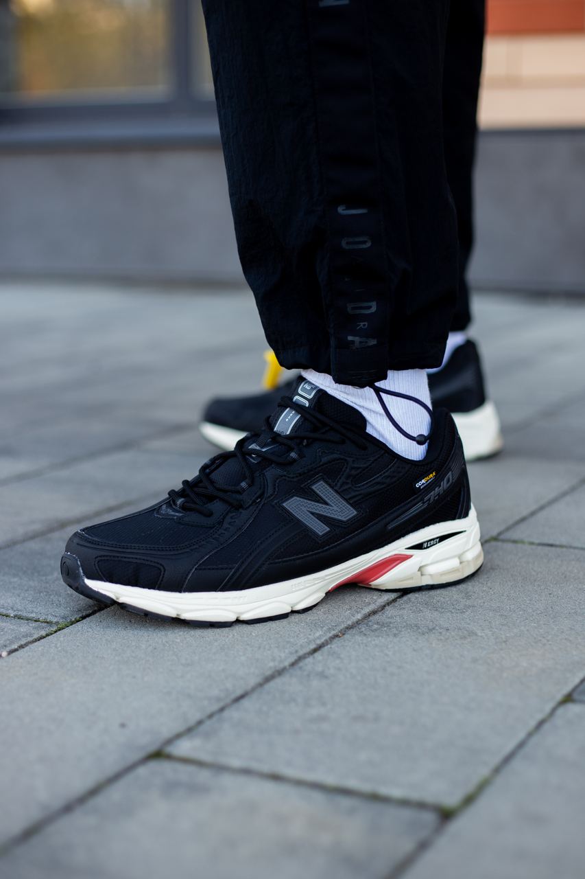 New Balance 740 Cordura Black White Red - Зображення 3