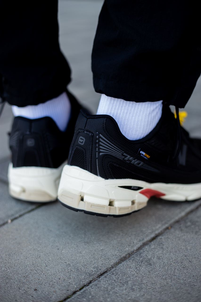 New Balance 740 Cordura Black White Red - Зображення 6