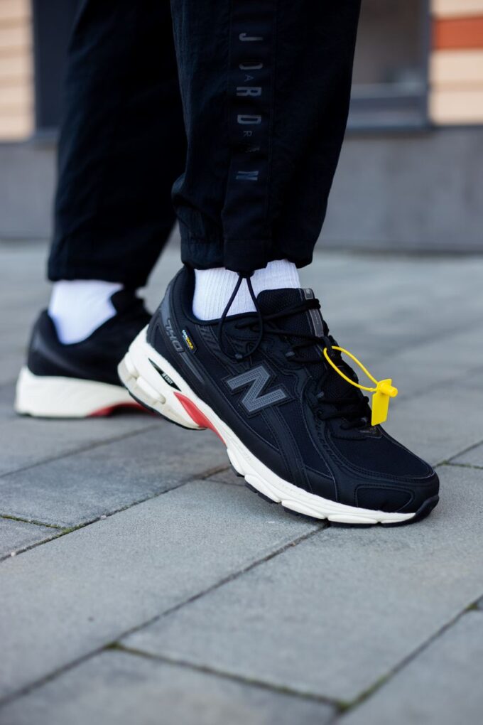 New Balance 740 Cordura Black White Red - Зображення 4