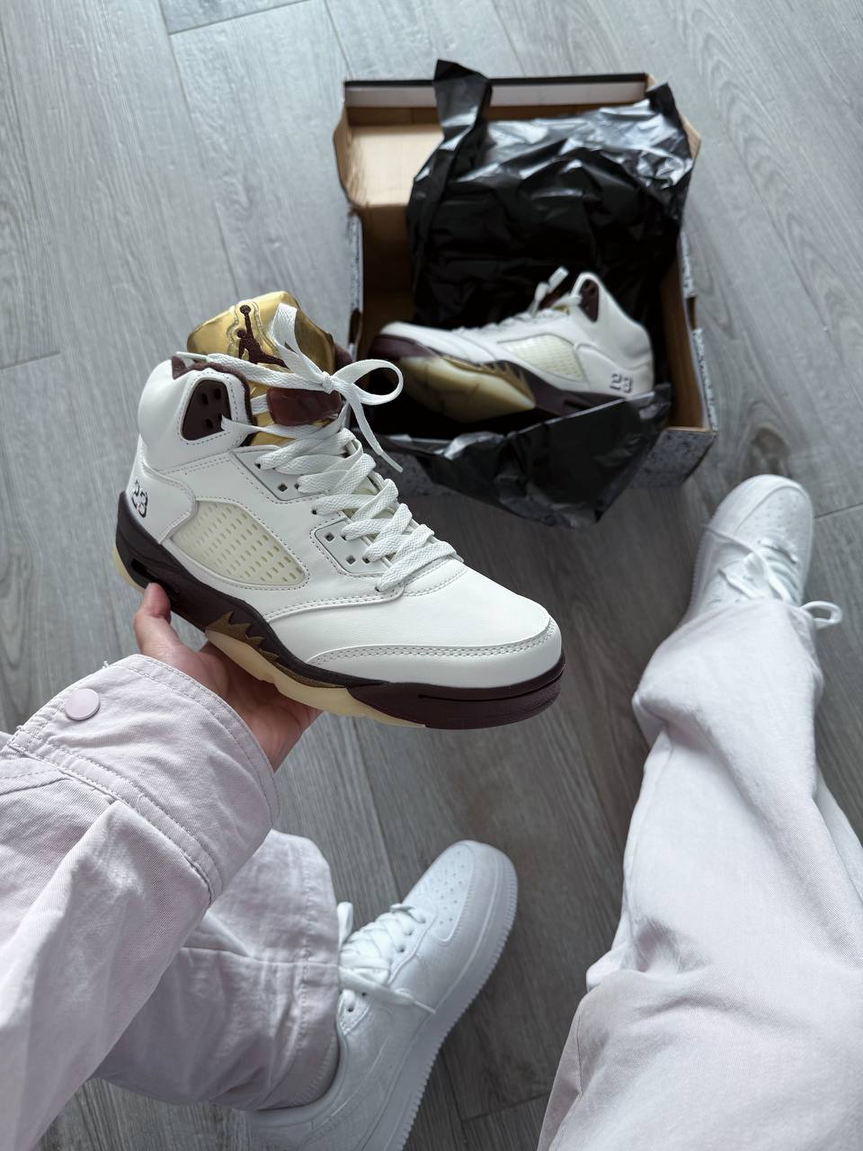 Nike Air Jordan 5 Retro Golden Ticket - Зображення 2