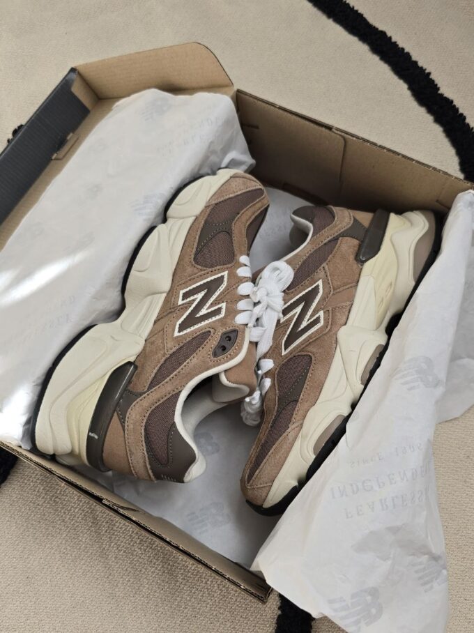 New Balance 9060 Gore-Tex Brown Beige - Зображення 4