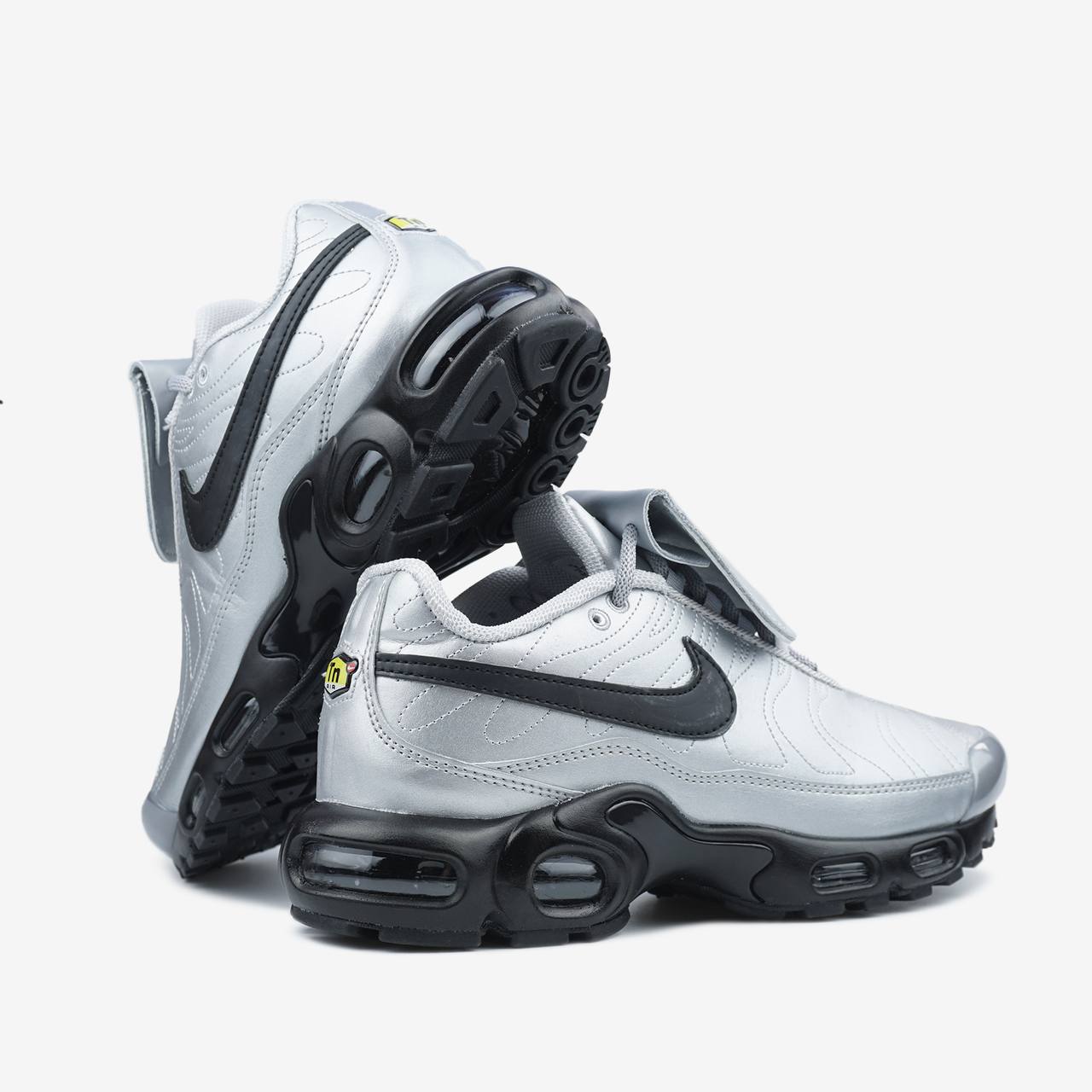 Nike Air Max Plus Tiempo Wolf Grey Black - Зображення 4