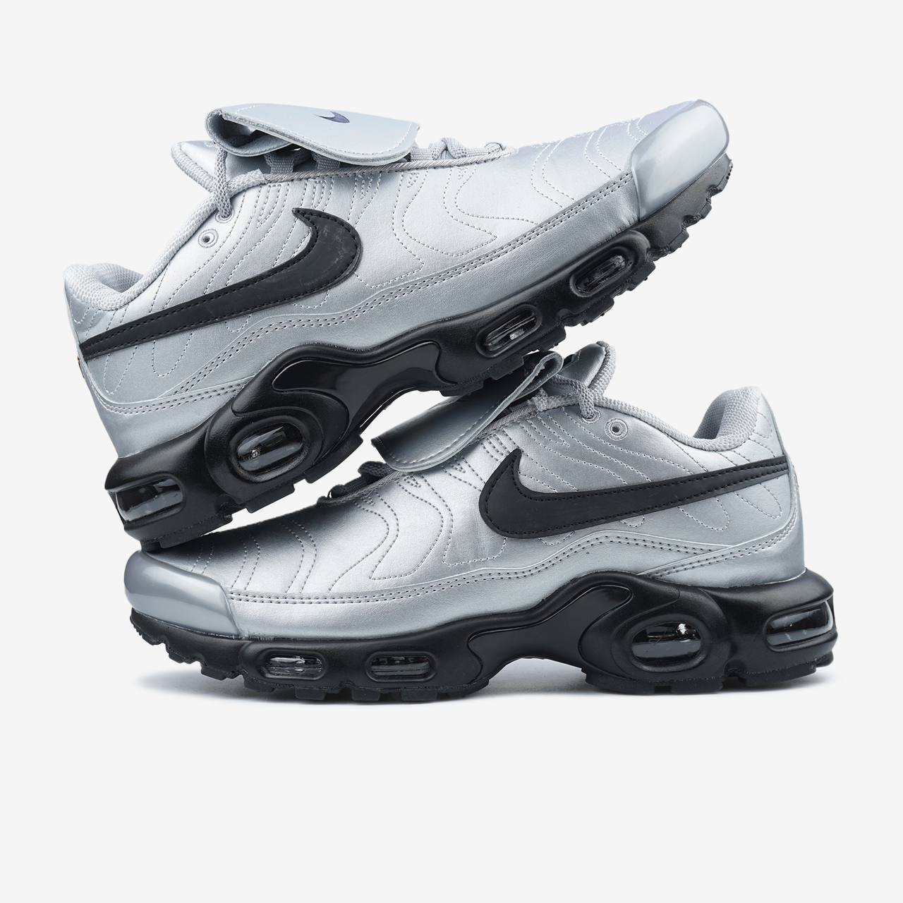 Nike Air Max Plus Tiempo Wolf Grey Black - Зображення 5