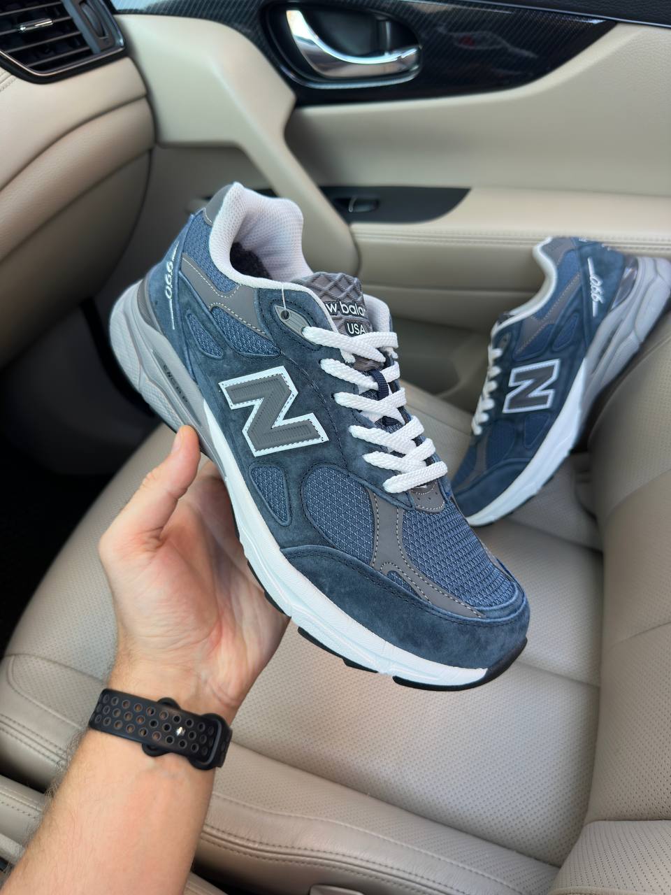New Balance 990v3 Bodega Anniversary Blue - Зображення 2