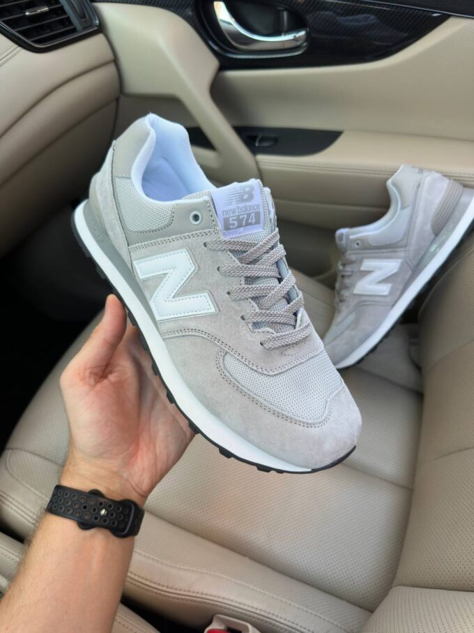 New Balance 574 Light Grey - Зображення 2
