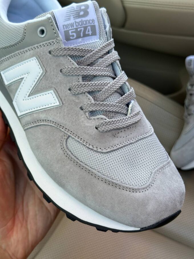 New Balance 574 Light Grey - Зображення 4