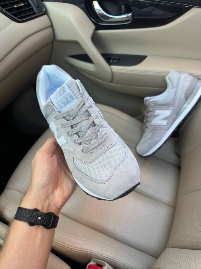 New Balance 574 Light Grey - Зображення 3