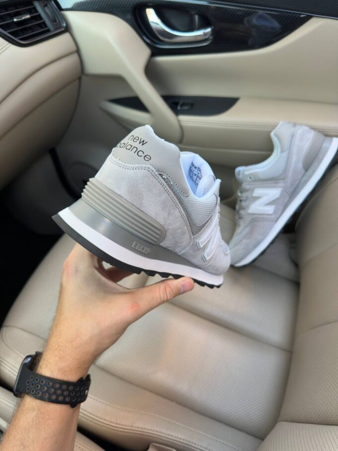 New Balance 574 Light Grey - Зображення 6