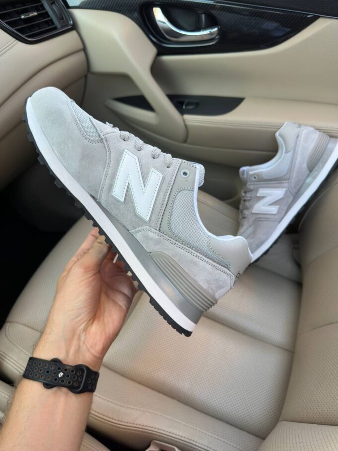New Balance 574 Light Grey - Зображення 5
