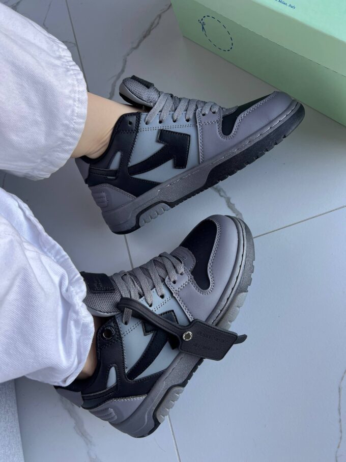 Off-White Out of Office Low Tops Black Gradient - Зображення 3