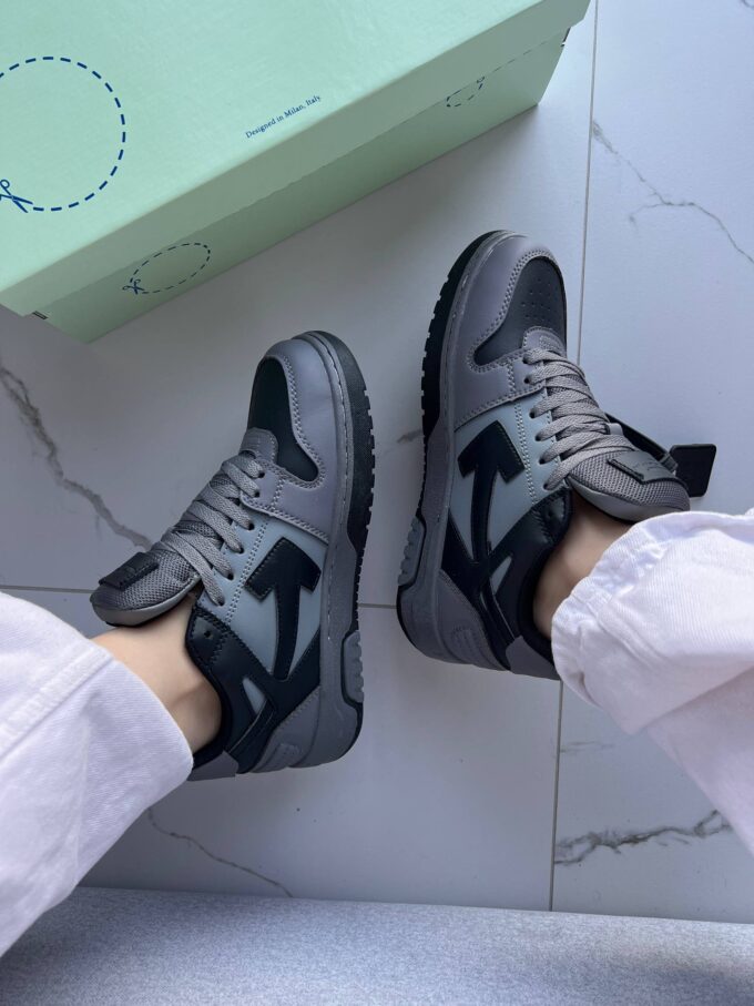 Off-White Out of Office Low Tops Black Gradient - Зображення 4