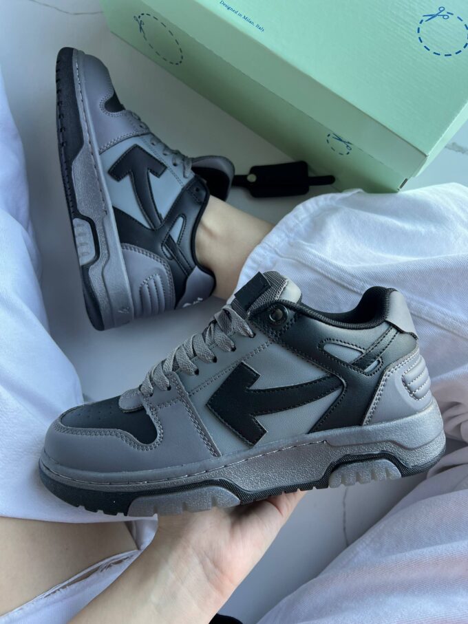 Off-White Out of Office Low Tops Black Gradient - Зображення 2