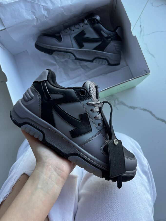 Off-White Out of Office Low Tops Black Gradient