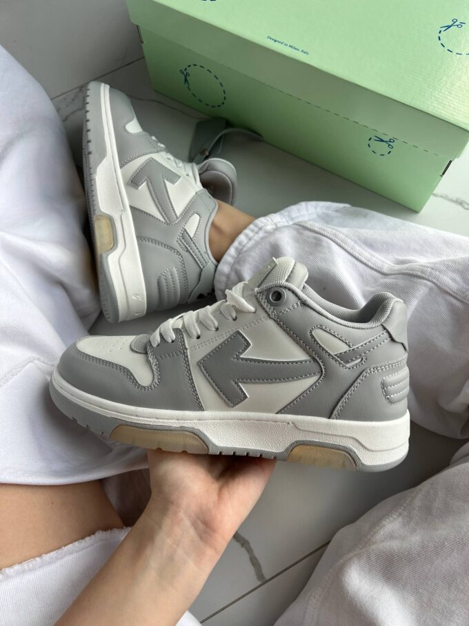 Off-White Out of Office Low Tops Grey White
