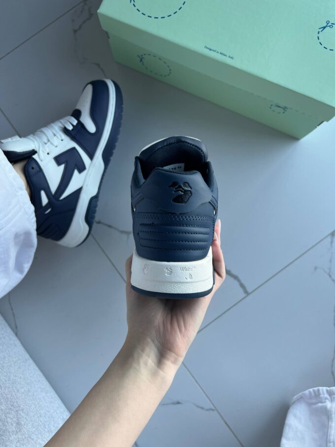 Off-White Out of Office Tops Dark Blue White - Зображення 5