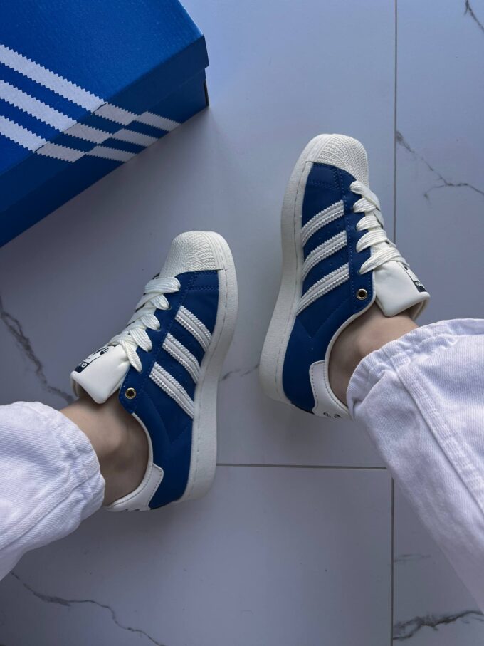 Adidas Superstar 50/50 Black/Navy Blue - Зображення 3