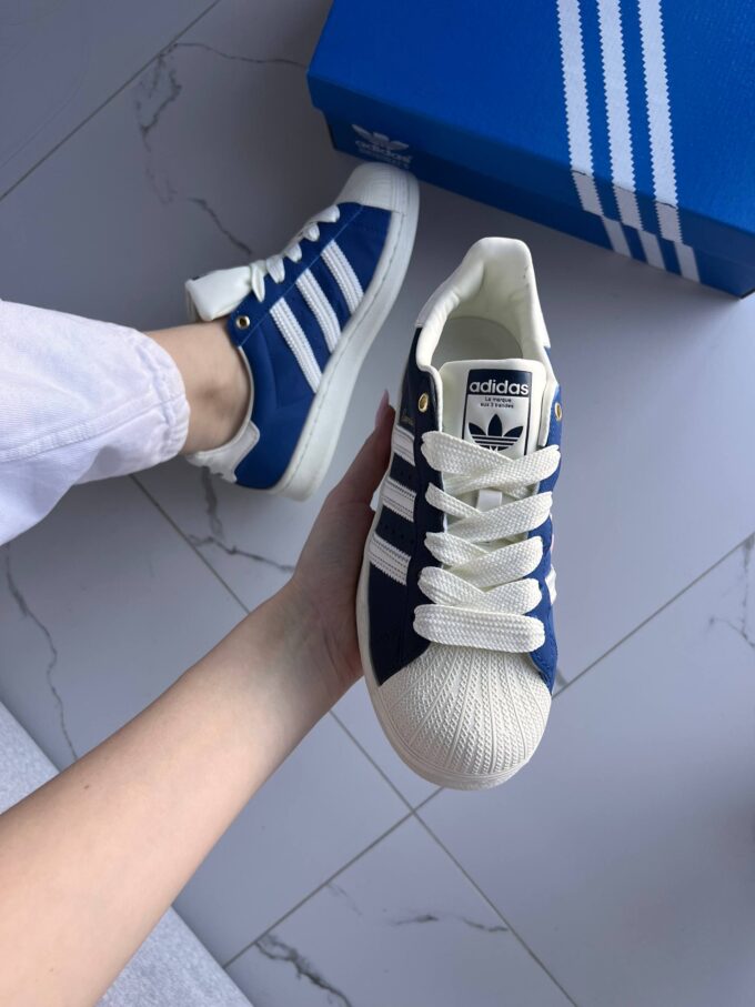 Adidas Superstar 50/50 Black/Navy Blue - Зображення 8
