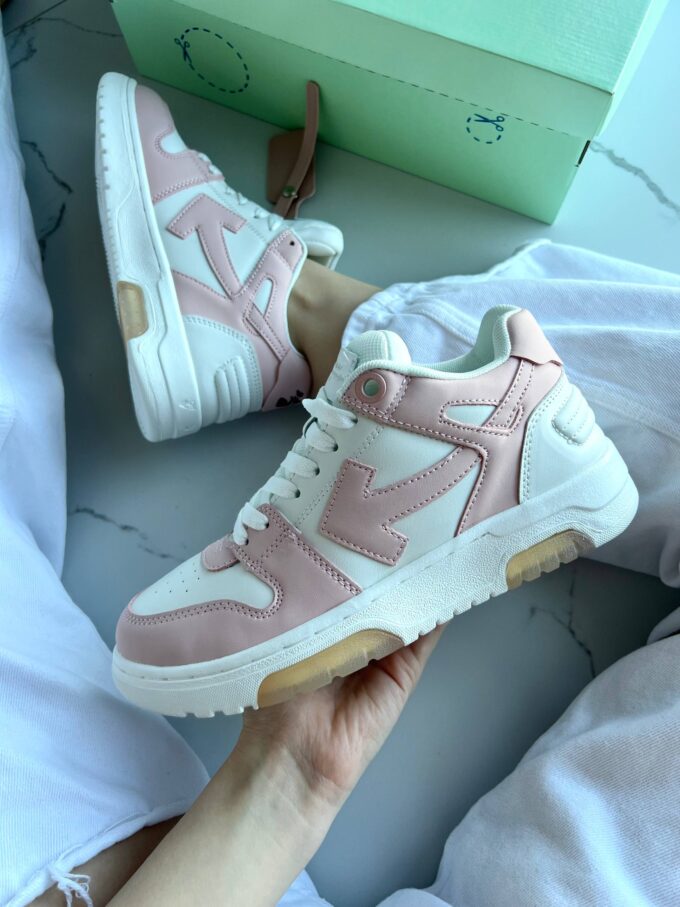 Off-White Out of Office Pink White
