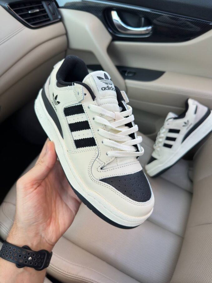 Adidas Forum Light Beige Black - Зображення 2