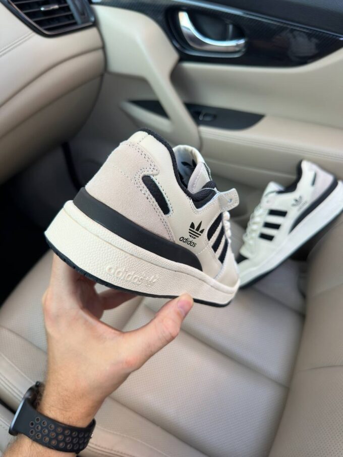 Adidas Forum Light Beige Black - Зображення 5