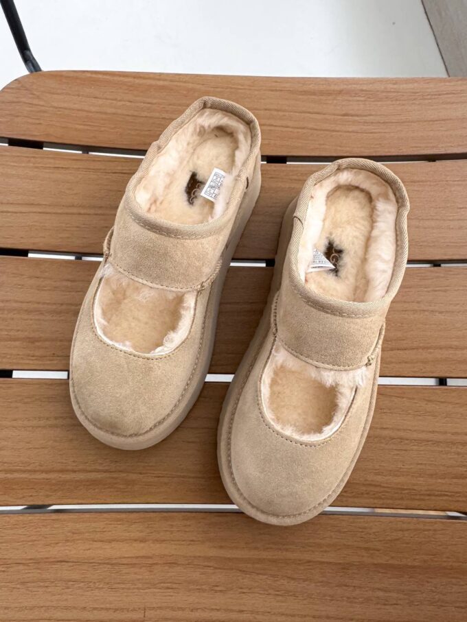 Ugg Bea Mary Jane Beige - Зображення 4