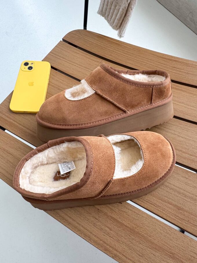 Ugg Bea Mary Jane Chestnut