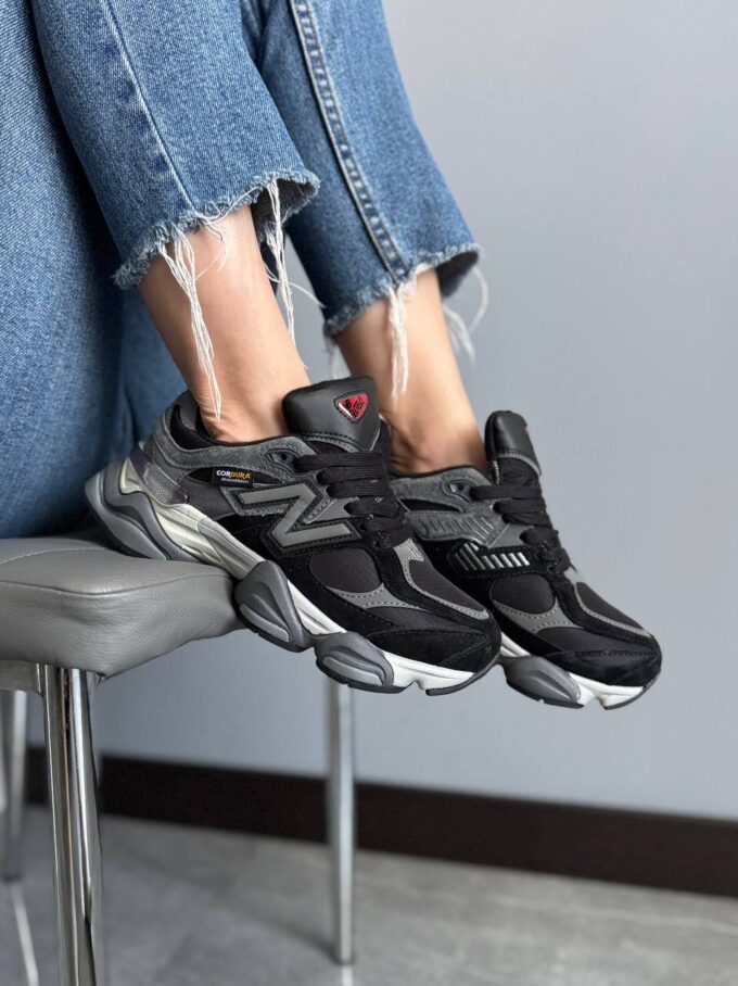 New Balance 9060 Black Grey Cordura Termo - Зображення 3
