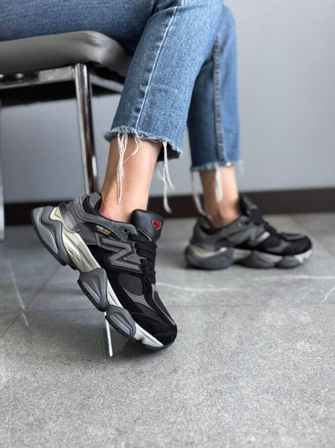 New Balance 9060 Black Grey Cordura Termo - Зображення 2