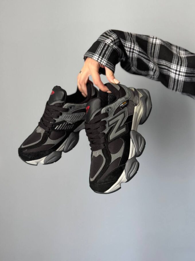 New Balance 9060 Black Grey Cordura Termo - Зображення 5