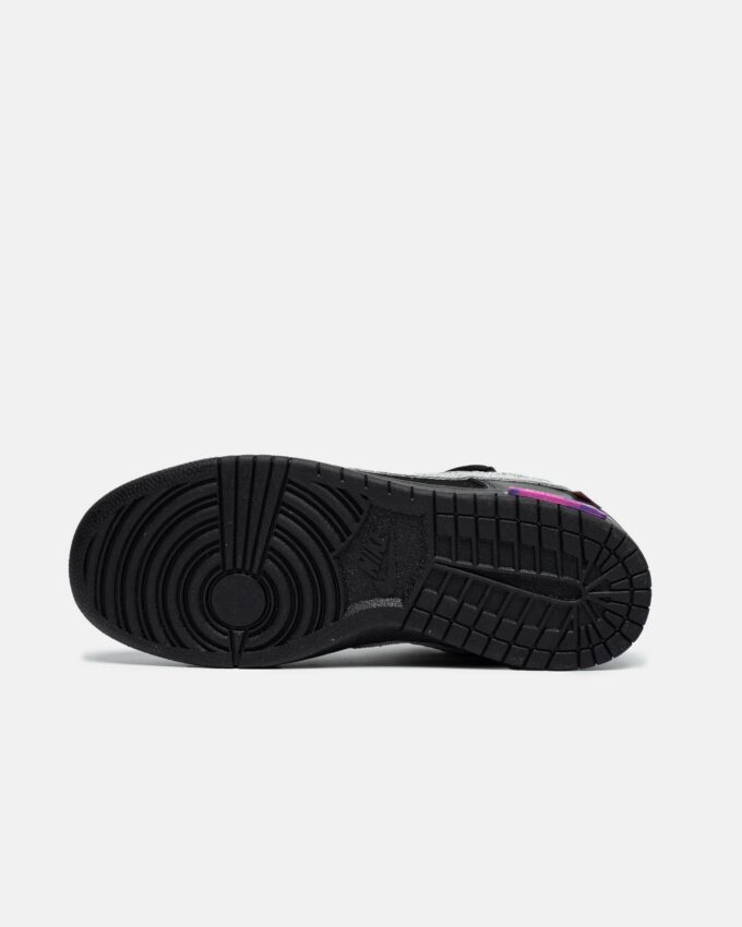 Nike Low Dunk x Off-white 50/50 Black Purple - Зображення 7