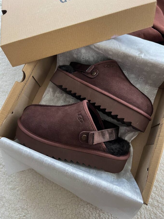 Ugg Lanah Clog Brown Platform - Зображення 5