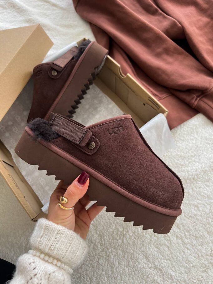Ugg Lanah Clog Brown Platform - Зображення 3
