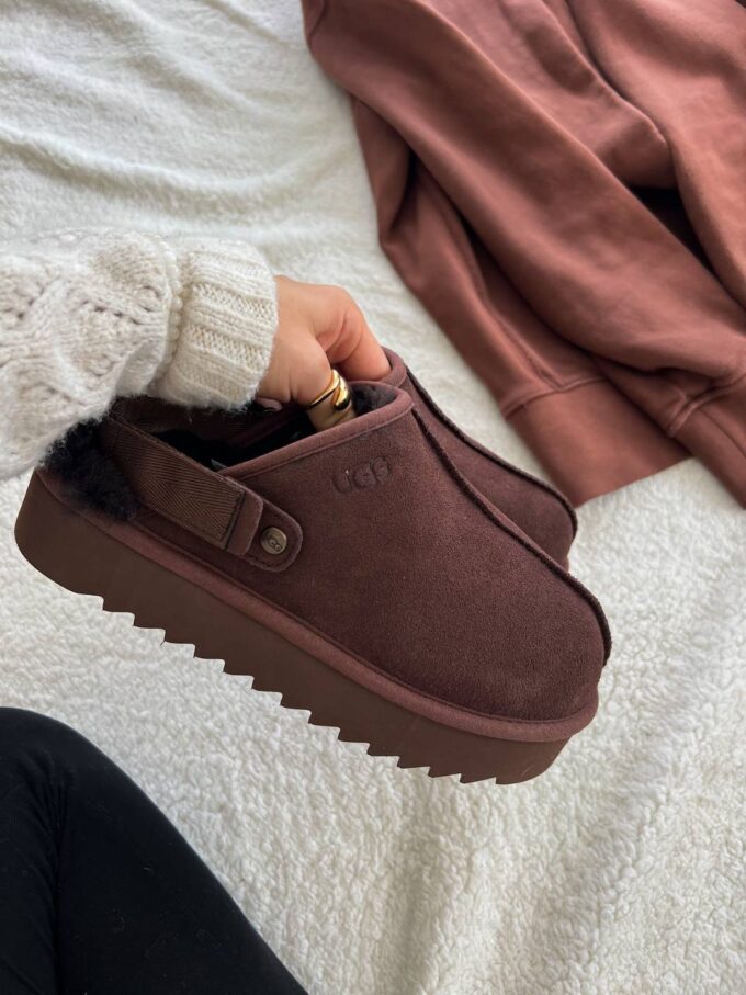 Ugg Lanah Clog Brown Platform - Зображення 2