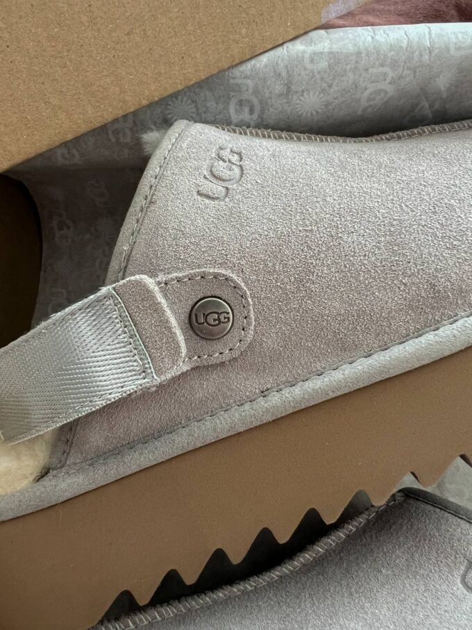 Ugg Lanah Clog Brown Grey Platform - Зображення 5