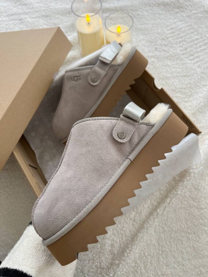 Ugg Lanah Clog Brown Grey Platform - Зображення 4