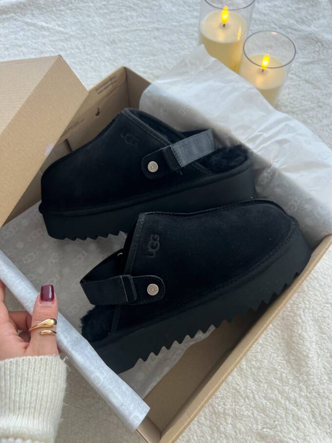 Ugg Lanah Clog Black Platform - Зображення 3