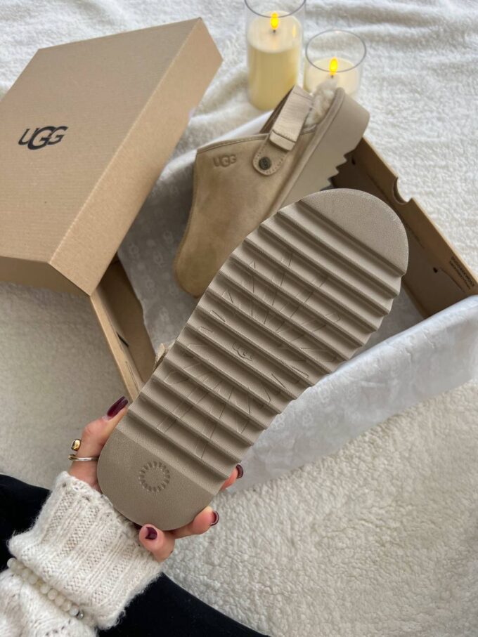 Ugg Lanah Clog Brown Beige Platform - Зображення 7