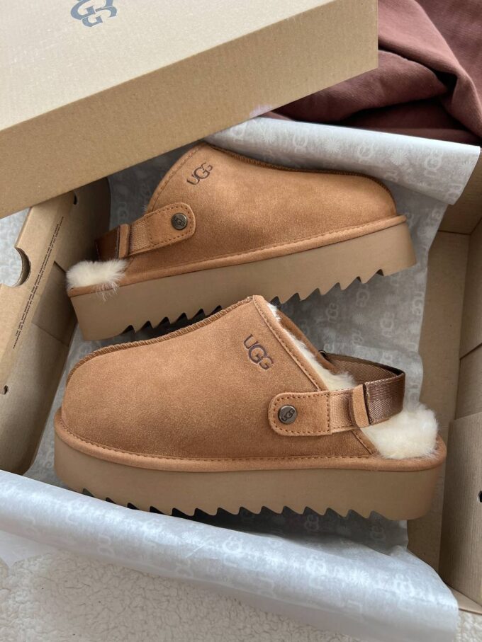 Ugg Lanah Clog Chestnut Platform - Зображення 5