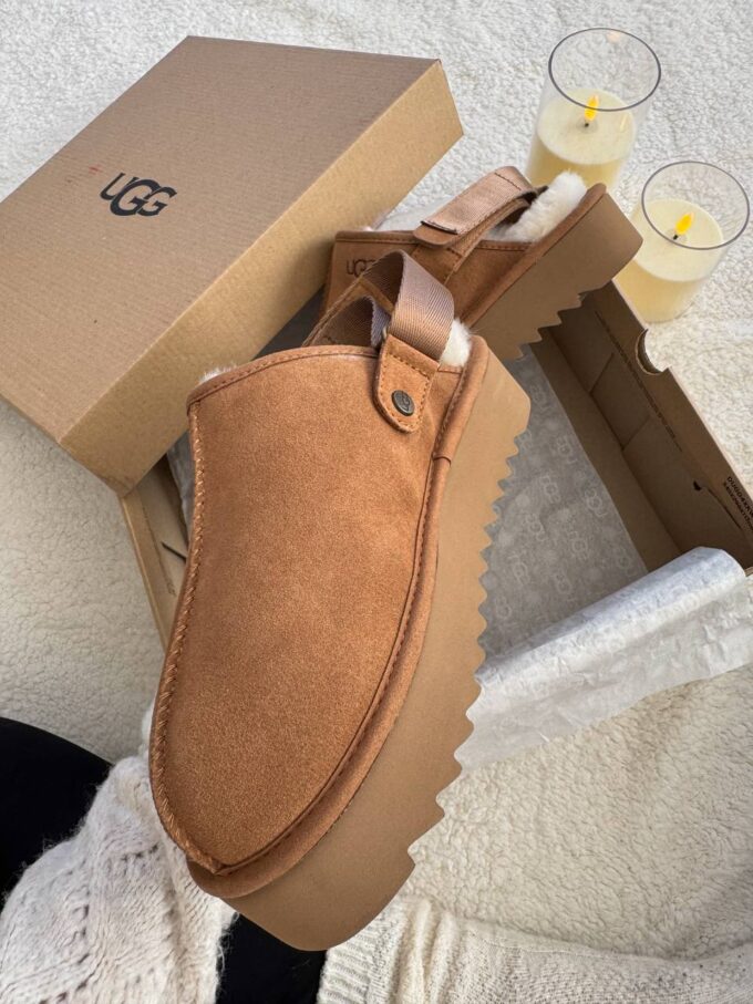 Ugg Lanah Clog Chestnut Platform - Зображення 4