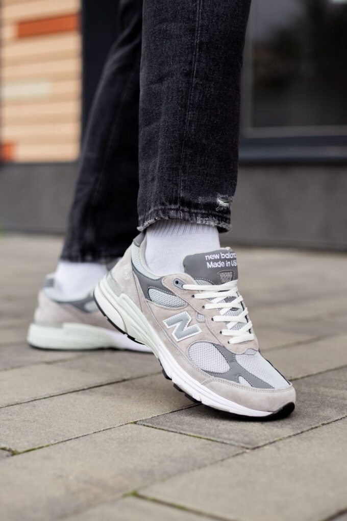 New Balance 993 Grey White - Зображення 3