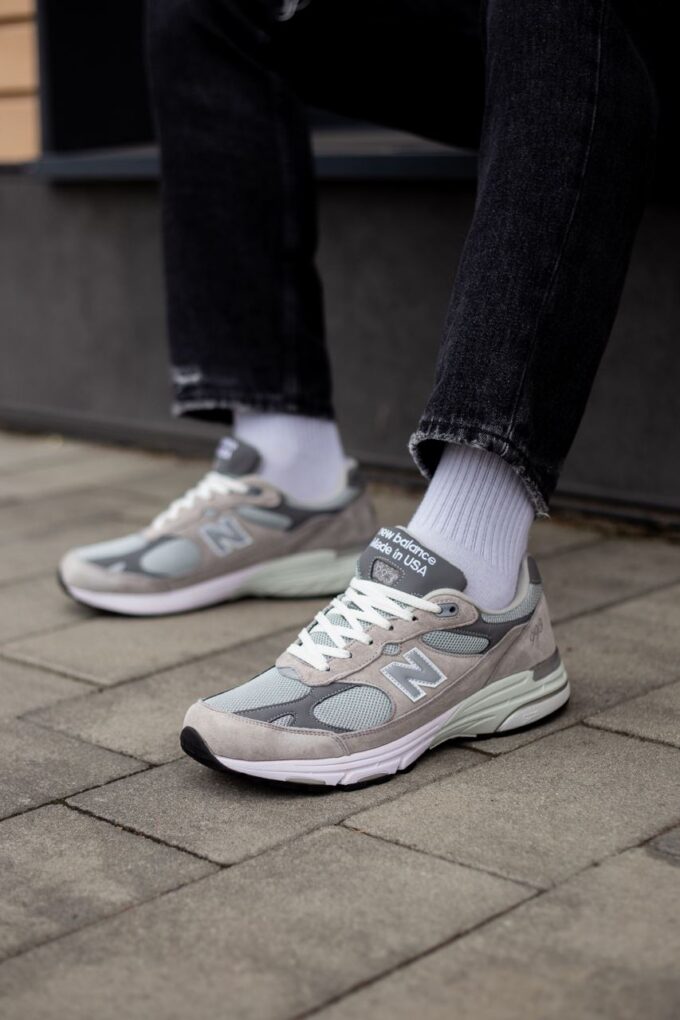 New Balance 993 Grey White - Зображення 6