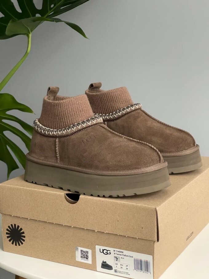 Ugg Tasman Platform Sock Dusted Cocoa - Зображення 4