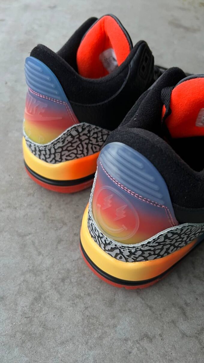 Jordan 3 x J Balvin Medellin Sunset - Зображення 5
